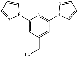 (2,6-二(1H-吡唑-1-基)吡啶-4-基)甲醇,924633-24-9,结构式