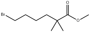 Hexanoic acid, 6-bromo-2,2-dimethyl-, methyl ester 结构式