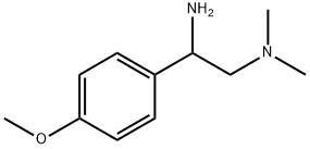 2-amino-2-(4-methoxyphenyl)ethyl]dimethylamine Struktur
