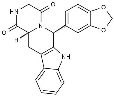 N-DesMethyl ent-Tadalafil Structure