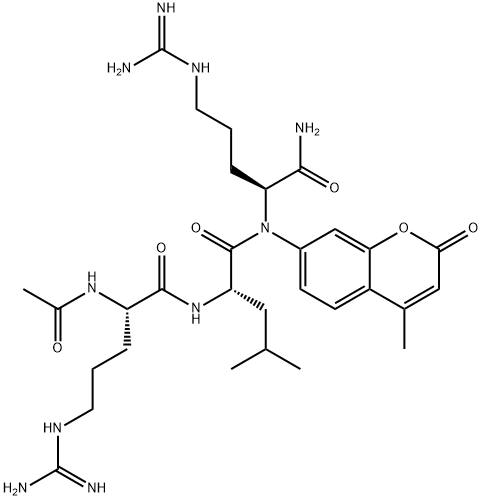 Ac-Arg-Leu-Arg-AMC Structure