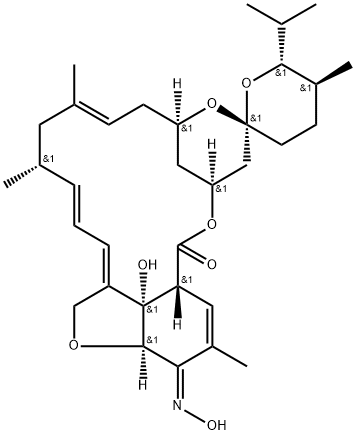 Milbemycin Impurity 1 Struktur