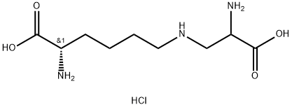 赖氨酸丙氨酸盐酸盐, 93113-28-1, 结构式