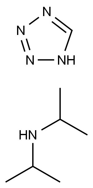二异丙基铵盐四氮唑,93183-36-9,结构式