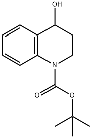 tert-Butyl 4-hydroxy-3,4-dihydro-2H-quinoline-1-carboxylate Struktur