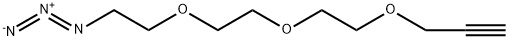 Propargyl-PEG3-amine Structure