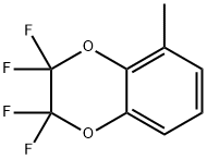 2,2,3,3-Tetrafluoro-5-methyl-2,3-dihydro-benzo[1,4]dioxine Struktur