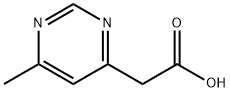2-(6-methylpyrimidin-4-yl)acetic acid Structure