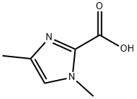 1H-Imidazole-2-carboxylic acid, 1,4-dimethyl- Structure