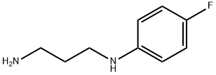 1,3-Propanediamine, N1-(4-fluorophenyl)- Structure