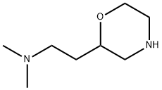 二甲基[2-(吗啉-2-基)乙基]胺, 933752-37-5, 结构式