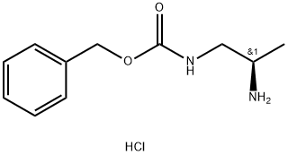 R-1-N-CBZ-propane-1,2-diamine-HCl Structure