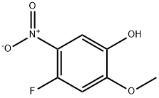 Phenol, 4-fluoro-2-methoxy-5-nitro- 化学構造式