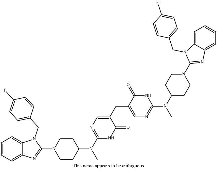 Mizolastine Impurity 9 Structure