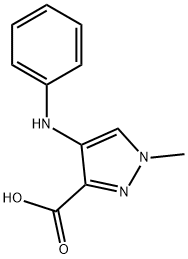 93703-06-1 1H-Pyrazole-3-carboxylic acid, 1-methyl-4-(phenylamino)-