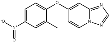 [1,2,4]Triazolo[1,5-a]pyridine, 7-(2-methyl-4-nitrophenoxy)-