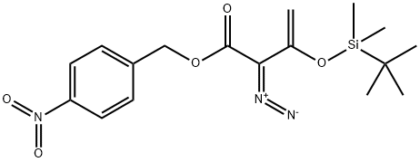 3-Butenoic acid, 2-diazo-3-[[(1,1-dimethylethyl)dimethylsilyl]oxy]-, (4-nitrophenyl)methyl ester