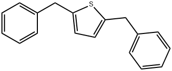 2,5-dibenzyl-thiophene,93876-76-7,结构式