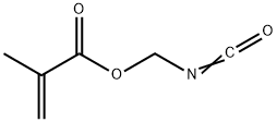 2-甲基-2-丙烯酸异氰甲基酯, 93956-19-5, 结构式