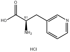 3-(3-ピリジル)-D-アラニン二塩酸塩 化学構造式