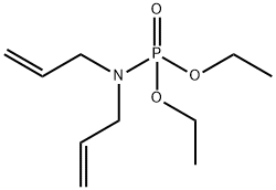 Phosphoramidic acid, N, N- di-2-propen-1-yl-, diethyl ester,94037-63-5,结构式