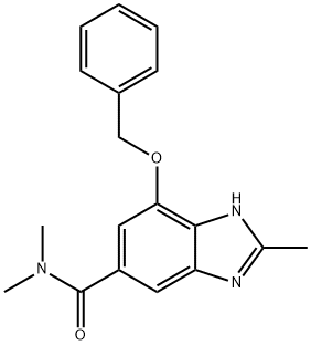 7-(苯氧基)-N,N,2-三甲基-1H-苯并[D]咪唑-5-甲酰胺 结构式