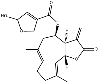 20-Dehydroeupatoriopicrin semiacetal Structure