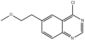2-Chloro-6-(2-methoxyethyl)quinazoline Structure