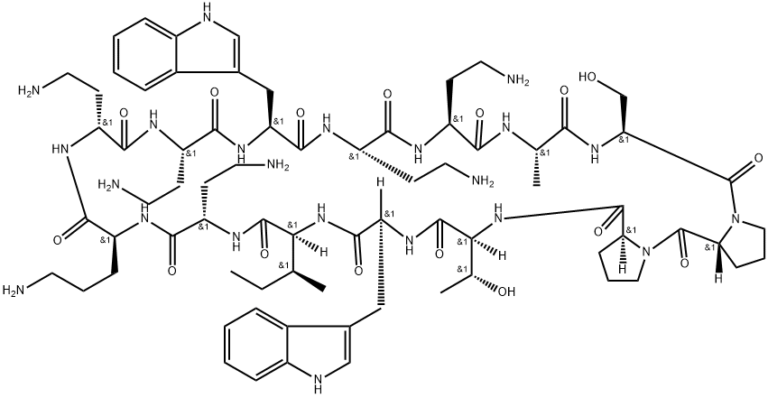 ムレパバジン 化学構造式