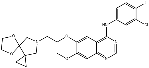 Simotinib, 944258-89-3, 结构式