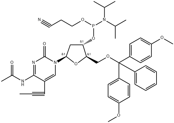 5-Propynyl dC CEP 结构式