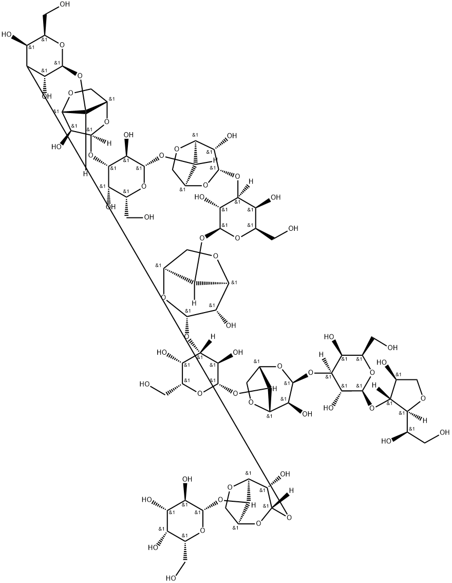 琼胶十二糖醇,945616-74-0,结构式