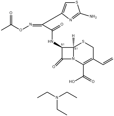 Cefdinir Impurity S(Triethylamine Salt) Struktur