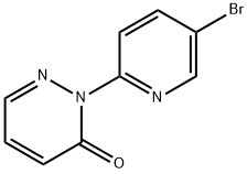 3-Bromo-6-[pyridazin-3(2H)-one]pyridine Structure