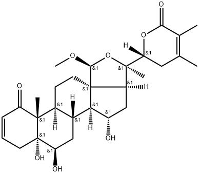 Withaphysalin S 结构式