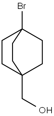Bicyclo[2.2.2]octane-1-methanol, 4-bromo- Struktur