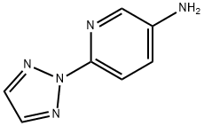 6-(2H-1,2,3-三唑-2-基)吡啶-3-胺, 949977-25-7, 结构式