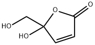 2(5H)-Furanone, 5-hydroxy-5-(hydroxymethyl)- Structure