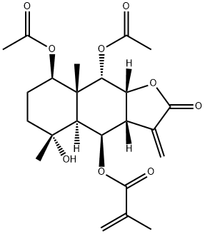6-O-Methacryloyltrilobolide 化学構造式