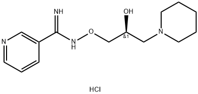 (Z)-N-(2-羟基-3-(哌啶-1-基)丙氧基)烟酰胺双盐酸盐, 951628-79-8, 结构式