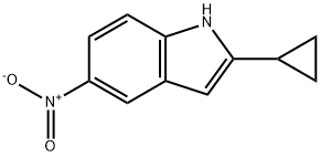 2-cyclopropyl-5-nitro-1H-indole|2-cyclopropyl-5-nitro-1H-indole