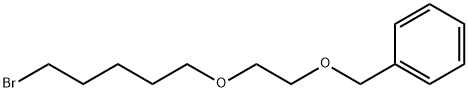 ((2-((5-溴戊基)氧基)乙氧基)甲基)苯 结构式