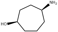 cis-4-Amino-cycloheptanol Structure