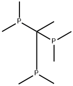 1,1,1-tri(dimethylphosphino)ethane 结构式