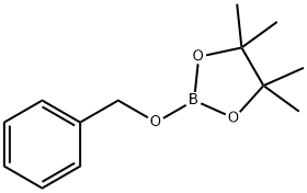 1,3,2-Dioxaborolane, 4,4,5,5-tetramethyl-2-(phenylmethoxy)- Structure