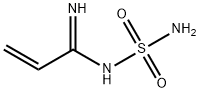 2-Propenimidamide, N-(aminosulfonyl)- Structure