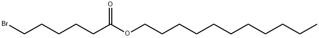 Hexanoic acid, 6-bromo-, undecyl ester Structure