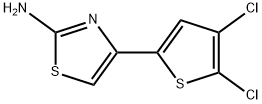 2-Thiazolamine, 4-(4,5-dichloro-2-thienyl)- Struktur