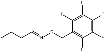 n-Butyraldehyde-PFBOA derivative 结构式