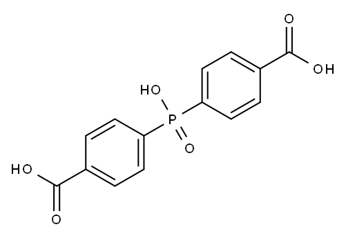 二(4-羧基苯基)磷酸, 96217-57-1, 结构式